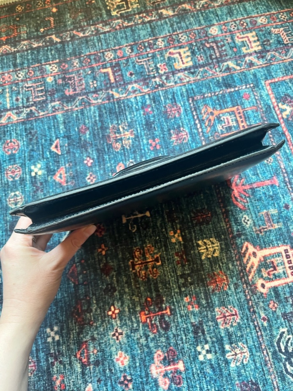 Hermes Faco Clutch in black - Picture 10 of 12